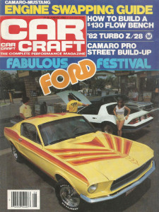 CAR CRAFT 1982 AUG - CAMARO & MUSTANG ENGINE SWAPS